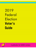2019 Federal Election Guide - Cover