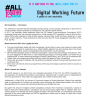 Cover page of Digital working future: a guide to net neutrality cover page