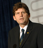 James Clancy, president of the National Union of Public and General Employees (NUPGE)