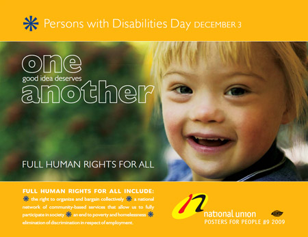 Download NUPGE Poster for Persons with Disabilities Day - Dec. 3
