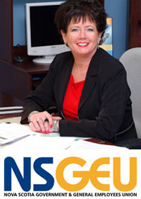 Joan Jessome, president of the Nova Scotia Government and General Employees Union (NSGEU)