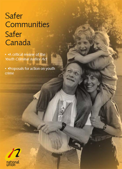 Download Safer Communities Safer Canada - A Critical Review of the Youth Criminal Justice Act