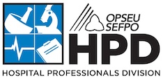 Logo for OPSEU's Hospital Professional Division