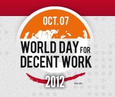logo for the World Day for Decent Work