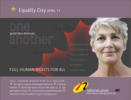 Download - NUPGE Equality Day Poster 2009