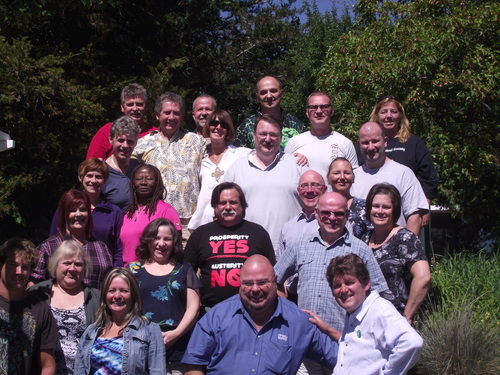 group photo of National Union Leadership School Participants