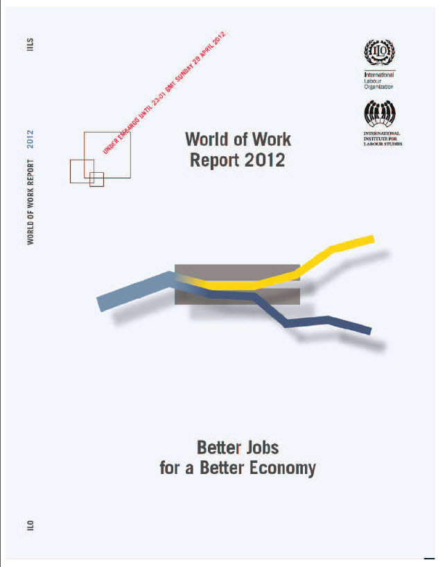 Cover of World of Work 2012 report
