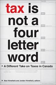book cover with Tax is not a four letter word on it