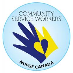 Community Service Workes NUPGE button