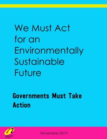 Governments Must Take Action