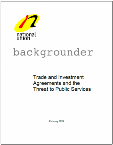 Trade and Investment Agreements - cover image