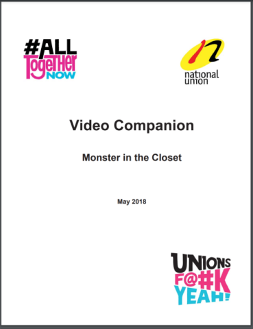 Cover page of Monster in the Closet Video Companion