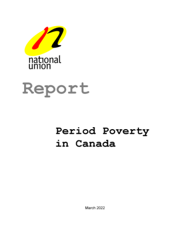 Period Poverty in Canada