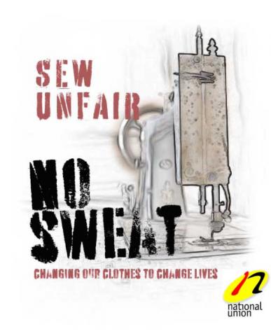 Cover of No Sweat:  Changing Our Clothes to Change Lives