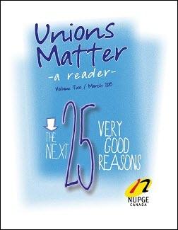 Unions Matter: A Reader, Volume Two cover.