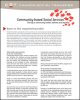 Canada Social Transfer Community-Based Social Services