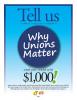 Cover of "Why Unions Matter contest poster"